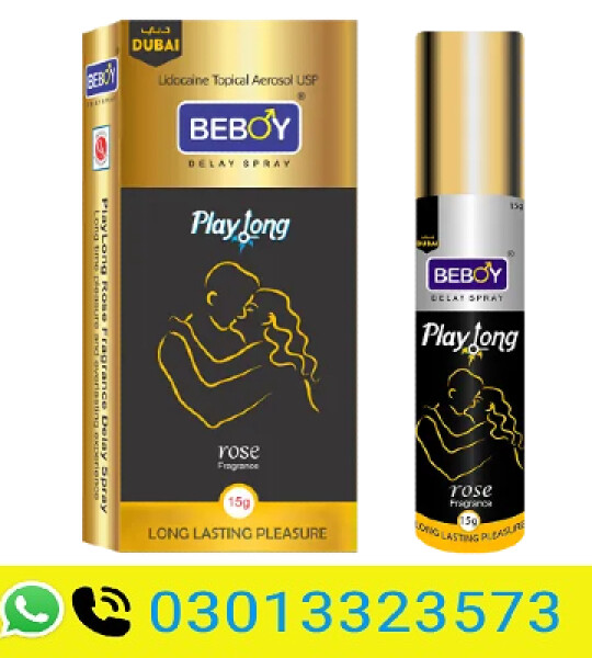 Beboy Playlong Delay Spray Rose