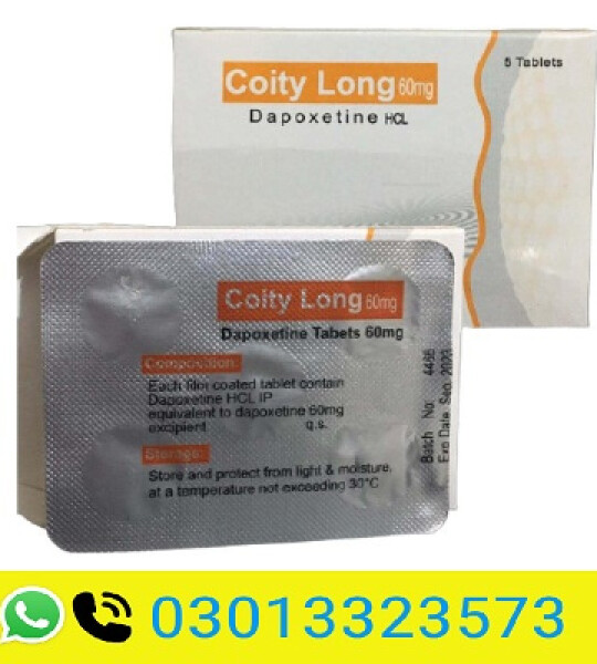 Coity Long Dapoxetine Tablet In Pakistan