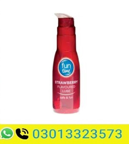 Fun Time Strawberry Flavoured Lube 75Ml