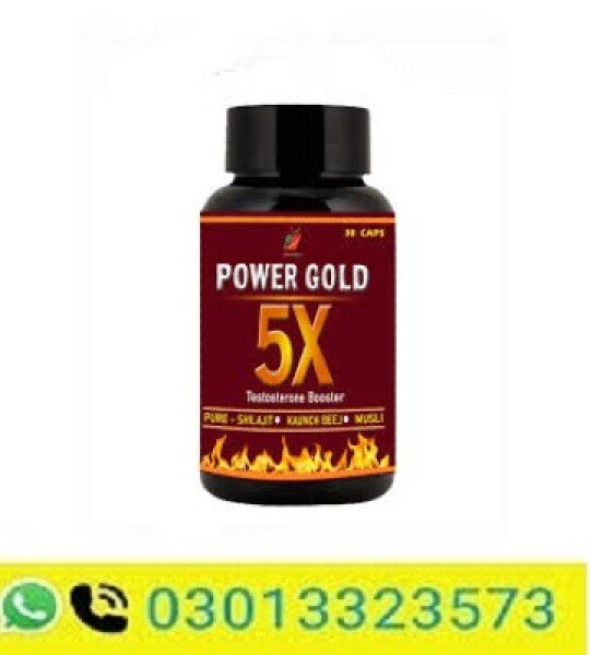 Power Gold 5X Capsules In Pakistan