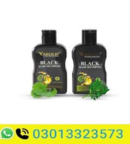 Yardlie Professional Hair Dye Shampoo Mixing Paste Natural Black 200Ml