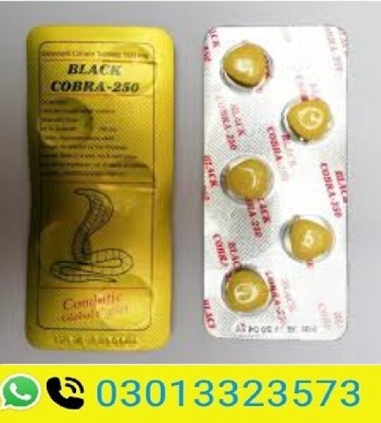 Black Cobra 250Mg In Pakistan