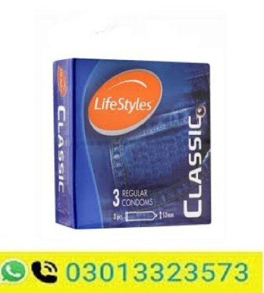 Life Style Classic Regular Condom 3 Pack