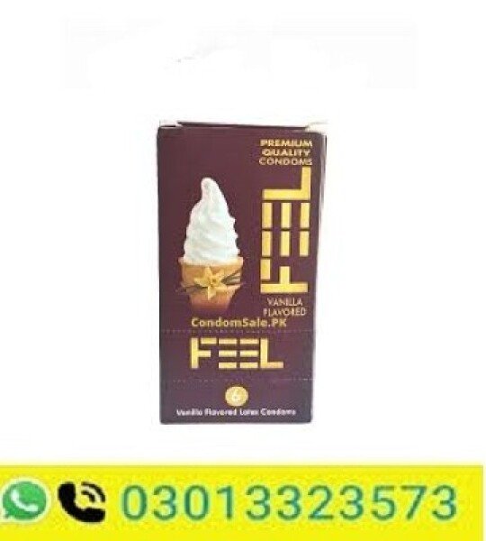 Feel Vanilla Flavored Condoms In Pakistan