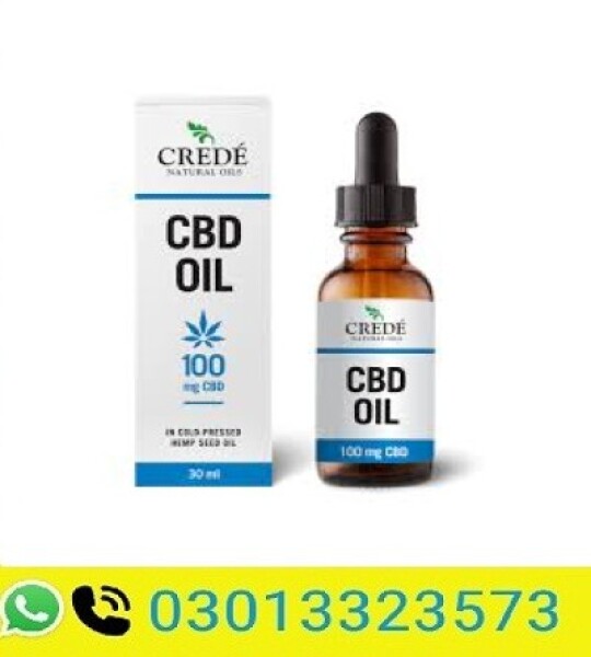 Credé Cbd In Cold Pressed Hemp Seed Oil