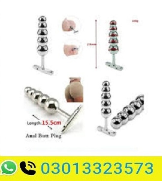 Metal Anal Beads Butt Plug Sex Toys For Men Women