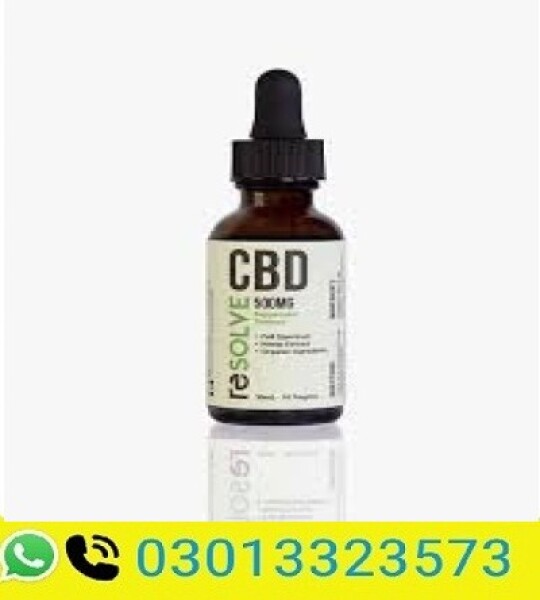 Resolve Cbd Oil In Pakistan - Shop Now