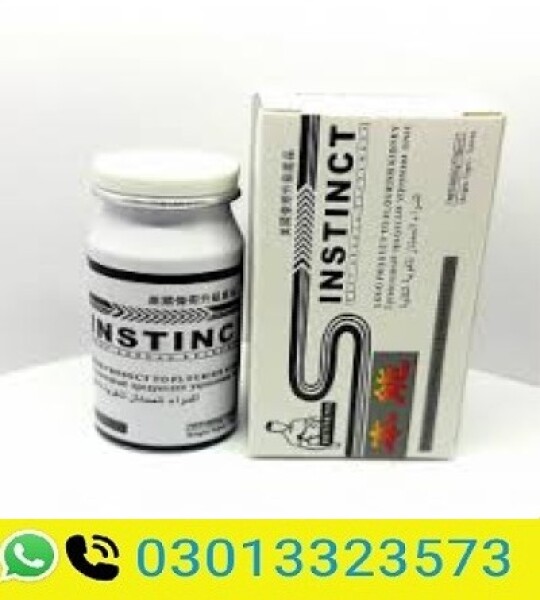 Instinct Sex Timing Delay 10 Tablets White Made In Taiwan