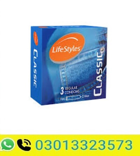 Life Style Classic Regular Condom 3 Pack