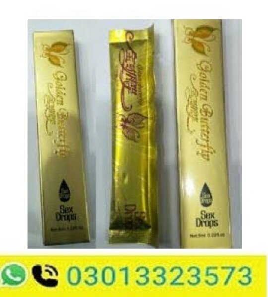 Golden Butterfly Sex Drops For Women