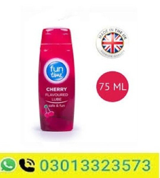 Fun Time Strawberry Flavoured Lube 75Ml