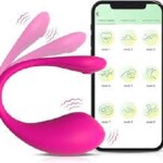 Adjustable Mobile Control Dual Vibrator Sex Toy For Female