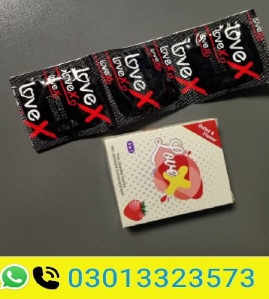 Love X Dotted And Delay Condoms