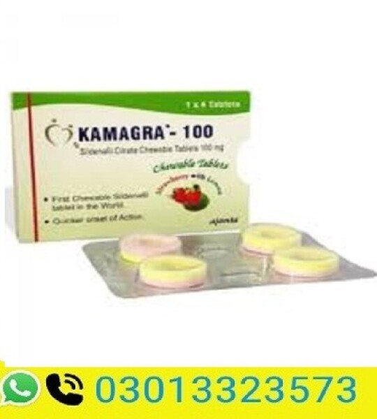 Kamagra 100Mg Chewable Tablets In Pakistan
