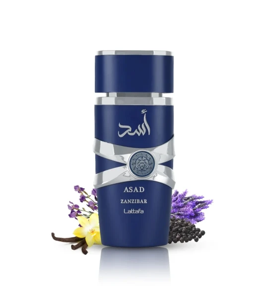 Asad Zanzibar Lattafa Perfumes for men 100 ml Eau de Parfum Spray