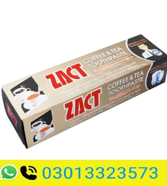 Zact Coffee & Tea Toothpaste In Pakistan